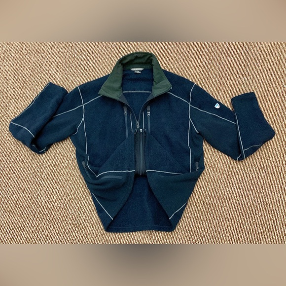 Men’s XXL Kuhl Interceptr Full Zip Technical Hybrid Fleece Sweater Jacket - Picture 7 of 14